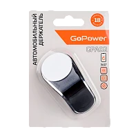 Держатель автомобильный GoPower GPA02 в воздуховод магнит черный (1/250)