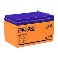 Аккумулятор свинцово-кислотный Delta HR 12-15 12V 15Ah