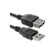 Кабель Defender USB02-06 USB (m)-USB (f) 1.8м силикон ver.1.4 черный (1/25/250)