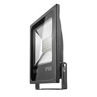 Прожектор светодиодный Онлайт 50W 230V IP65 6000К холодный черный (1/40)