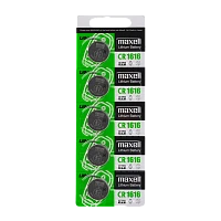 Батарейка Maxell G CR1616 BL5 Lithium 3V (5/100/2000)