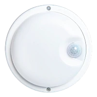 Светильник настенно-потолочный для ЖКХ с инфракрасн. датчиком, Боезапас ДПО 15Вт, круг, IP65, 4000K,