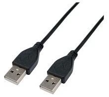 Кабель Cablexpert USB2.0 (m)-USB2.0 (m) 1.8м черный