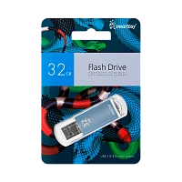 Флеш-накопитель Smartbuy V-Cut Snake Edition 32GB USB2.0 пластик синий