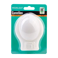 Ночник Camelion NL-261 LED 0.6W 220V в розетку с выключателем (1/30/120)