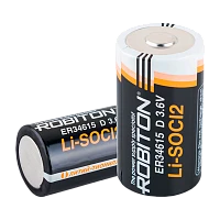 Батарейка ROBITON ER34615 D PH1