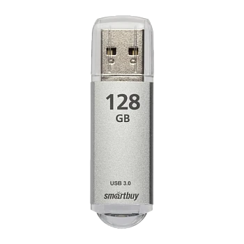 Флеш-накопитель Smartbuy V-Cut 128GB USB3.1 пластик серебряный