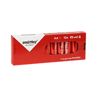 Батарейка Smartbuy LR6 AA БОКС10 Alkaline 1.5V (10/300) 