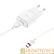 Сетевое З/У Borofone BA48A 1USB 2.1A с кабелем Type-C белый (1/44/176)