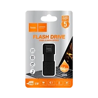 Флеш-накопитель HOCO UD6 64GB USB2.0 пластик черный (1/30/240)