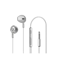 Наушники внутриканальные Lenovo HF140 с микр. белый