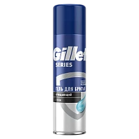 Гель для бритья Gillette Series Очищающий с углем 200мл (1/6)