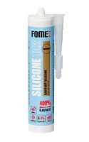 Герметик FOME FLEX Sanitary Silicon 102 310мл силиконовый прозрачный (1/12)