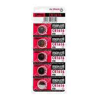 Батарейка Maxell CR1616 BL5 Lithium 3V (5/100/2000)