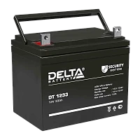 Аккумулятор свинцово-кислотный Delta DT 1233 12V 33Ah