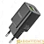 Сетевое З/У HOCO N13 1USB/Type-C 30W QC3.0 черный (1/12/120)
