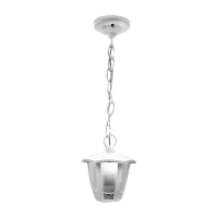 Светильник садово-парковый Camelion PP5105 «Марсель 1» 60W 230V E27 IP44 потолочный белый (1/8)