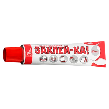 Клей Новбытхим Жидкая заплатка «Заклей-ка» 45мл универсальный водостойкий (1/18/50)