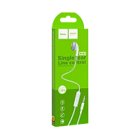 Наушники вставные HOCO M61 с микр. на одно ухо белый (1/31/310)