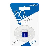 Флеш-накопитель Smartbuy Lara 32GB USB2.0 пластик синий
