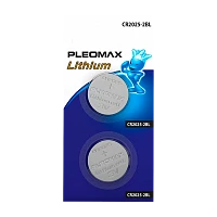 Батарейка Pleomax CR2025 BL2 Lithium 3V (2/60/240)
