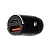 *Автомобильное З/У GoPower GPQC12 1USB+1Type-C 22.5W Mini черный (1/100)