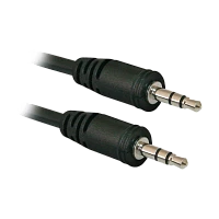 Кабель AUX Defender JACK01-05 Jack 3.5mm (m)-Jack 3.5mm (m) 1.5м силикон черный (1/20/400)