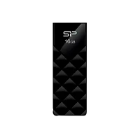 Флеш-накопитель Silicon Power Ultima U03 16GB USB2.0 пластик черный 