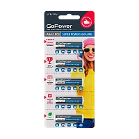 Батарейка GoPower LR03 AAA BL5 Alkaline 1.5V (5/50/600)