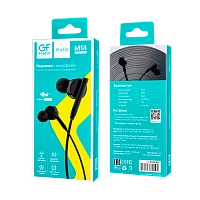 Наушники внутриканальные GFPower M14 с микр. черный