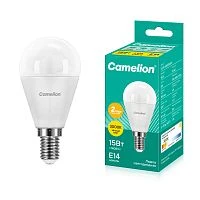 Camelion LED15-G45/830/E14 (Эл.лампа светодиодная 15Вт 220В)