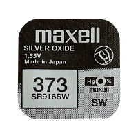 Батарейка Maxell 373 (SR916SW) BL1 Silver Oxide1.55V 0%Hg (1/10/100)