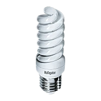 Лампа люминесцентная Navigator SF10 E27 15W 2700К 220-240V спираль (1/12/108)