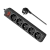 Сетевой фильтр Defender ES 5р.С/З 10A 125 Дж 1.8м черный (1/45)