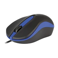 Мышь проводная Smartbuy 329 ONE классическая USB черный синий (1/100)
