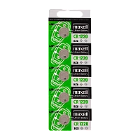 Батарейка Maxell G CR1220 BL5 Lithium 3V (5/100/2000)
