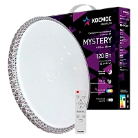 Светильник настенно-потолочный Космос MYSTERY Premium 120W 230V LED накладной пульт ДУ белый (1/3)