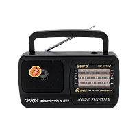 Радиоприемник KIPO KB-409AC пластик Jack3.5 черный (1/40)