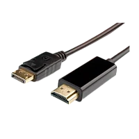 Кабель Atcom DisplayPort (m)-HDMI (m) 2м ПВХ ver.2.0 черный (1/10/100)