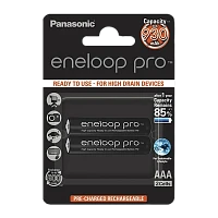 Аккумулятор предзаряженный RTU Panasonic HR03 AAA BL2 NI-MH eneloop pro 930mAh (2/20/240)