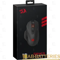 Мышь проводная Redragon Gainer игровая USB черный (1/40)