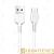 Кабель Без бренда USB (m)-Apple 30pin (m) 2.0м силикон белый (1/100/1000)