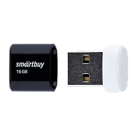 Флеш-накопитель Smartbuy Lara 16GB USB2.0 пластик черный
