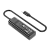 USB-Хаб HOCO HB25 4USB Type-C (m) USB3.0 0.3м черный (1/18/180)