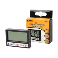 Термометр электронный Garin TC-1 настенный с часами