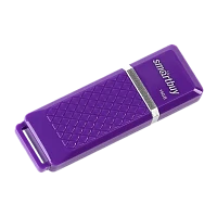 Флеш-накопитель Smartbuy Quartz 16GB USB2.0 пластик фиолетовый 