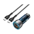 Автомобильное З/У HOCO NZ8 1USB/Type-C 25W QC3.0 синий (1/13/130)