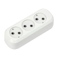 Колодка Smartbuy 3р.Б/З белый