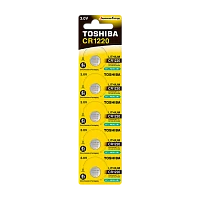 Батарейка Toshiba CR1220 BL5 Lithium 3V (5/100)