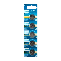 Батарейка Philips CR2032 BL5 Lithium 3V (5/100/1000)